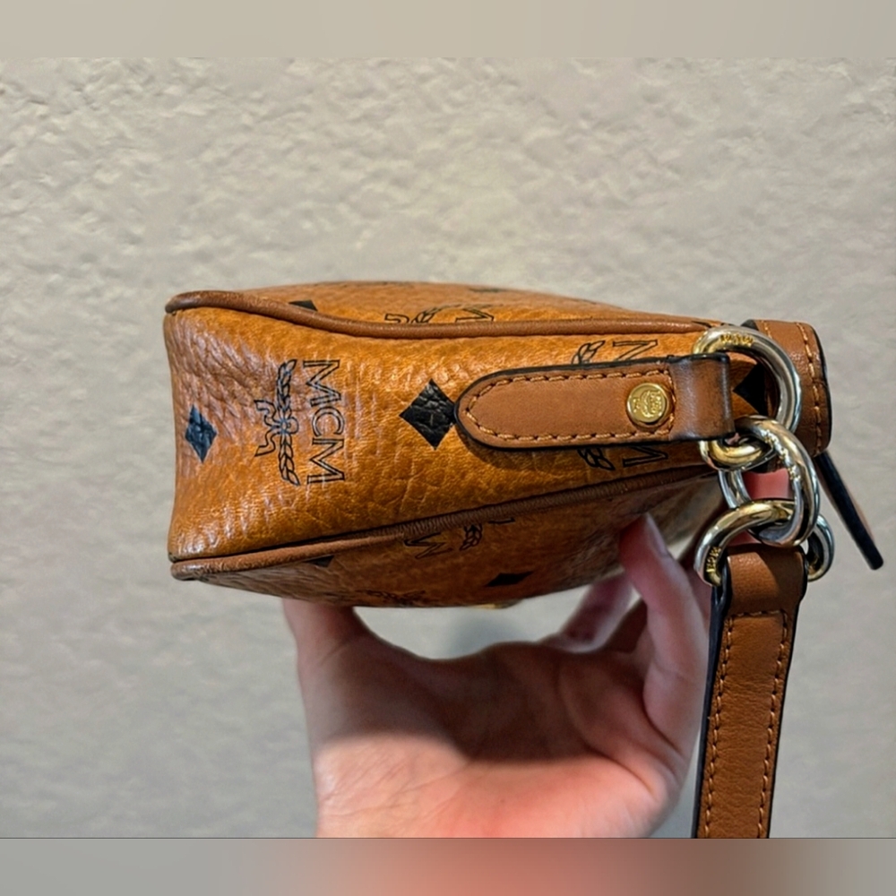 SOLD SOLD SOLD SOLD MCM Mini Bag Cognac EUC - Picture 7 of 11